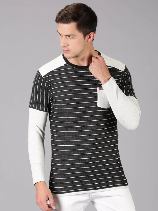 UrGear Men's Stripes T-shirt-UrM005381pS