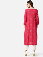 Ahika Women Fancy Occasion Wear Red Printed Kurti