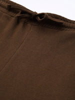 Women Brown FEELING Track Pants