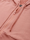 Women Peach Terry Hooded Jacket with Track Pants