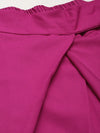 Women Pink Wrap Tapered Pants