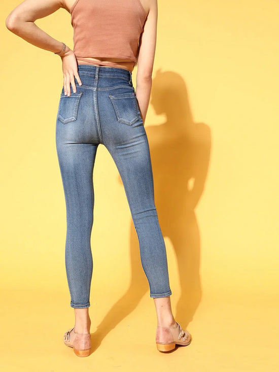 Women Blue Slim Fit Jeans