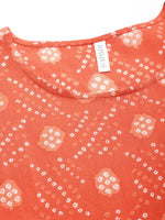 Women's Bandhej Printed Cotton Top