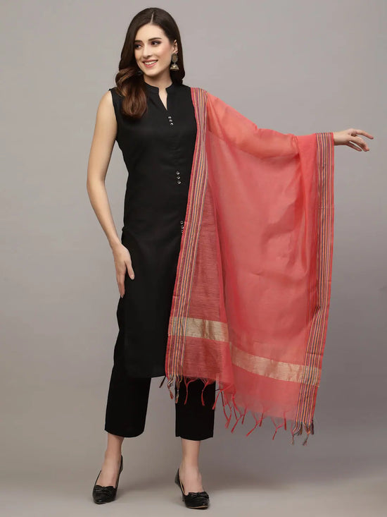 Women's Self Design Chanderi Dupatta Wrain