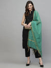 Women's Self Design Chanderi Dupatta Ress