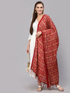 Women's Quality Bandhani Print Silk Blend Dupatta