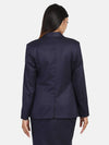 PowerSutra Poly Cotton Blazer - Blue