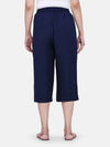 PowerSutra Rayon Culottes - Navy Blue