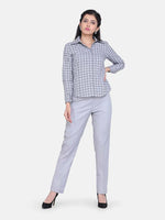 Poly Cotton Trouser - Cloud Grey