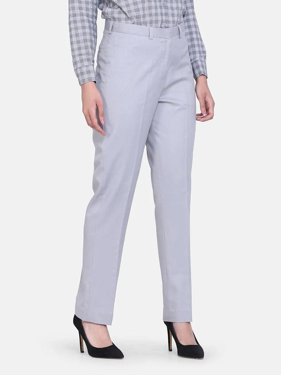 Poly Cotton Trouser - Cloud Grey