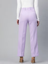 Comfort Fit Stretch Pleated Trouser - Lavender