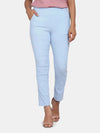 Women’s Slim Fit Trousers - Sky Blue