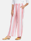 Striped Cotton Pyjama - Peach