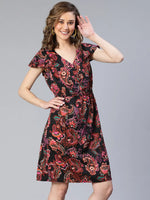 Stylish Palate Floral Print Women Dress