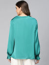 Like Green Long Sleeved Women Top