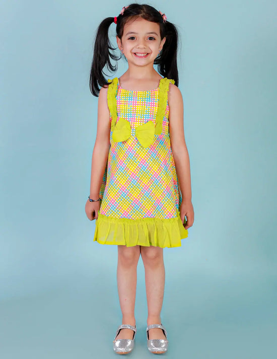 Lil Drama Casual & Comfortable Girls Dress-CCW-DRS-1023NEW-12M