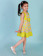 Lil Drama Casual & Comfortable Girls Dress-CCW-DRS-1023NEW-12M