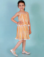 Lil Drama Girls Printed Dress