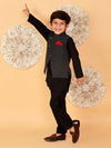 Lil Drama Boys Kurta Pyjama With Jacket Set-CE-BKPJ-4031-3Y