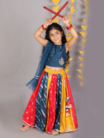 Lil Drama Girls Choli Ghaghra & Dupatta Set