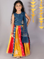 Lil Drama Girls Choli Ghaghra & Dupatta Set