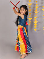 Lil Drama Girls Choli Ghaghra & Dupatta Set