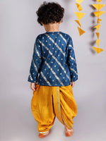 Lil Drama Boys Kurta Dhoti Set-CE-BKD-4027-12M