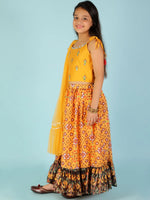 Lil Drama Girls Ghaghra Choli Set-CE-GCD-3044-18M