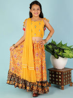 Lil Drama Girls Ghaghra Choli Set-CE-GCD-3044-18M