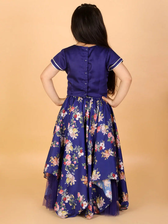 Lil Drama Girls Ghaghra Choli Set-CE-GC-3109-3Y