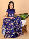 Lil Drama Girls Ghaghra Choli Set-CE-GC-3109-3Y