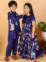 Lil Drama Girls Ghaghra Choli Set-CE-GC-3109-3Y