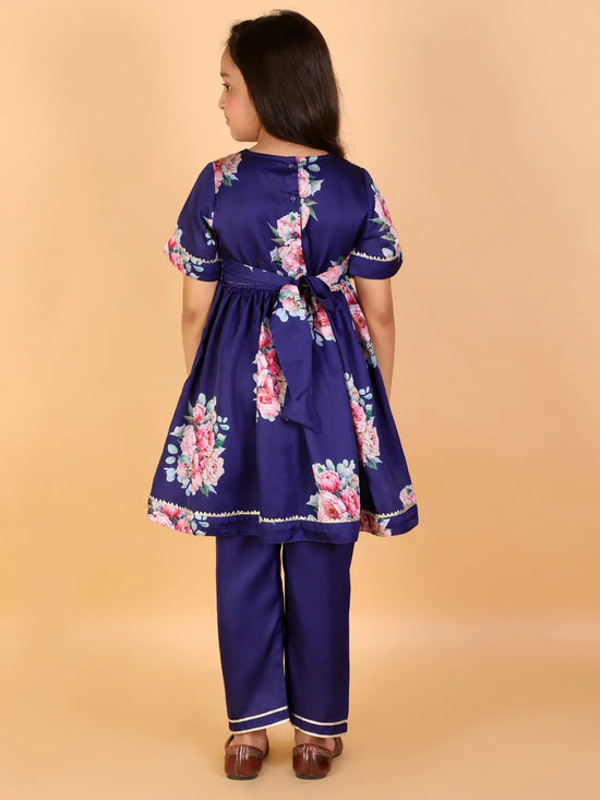 Lil Drama Girls Kurta Pant Set