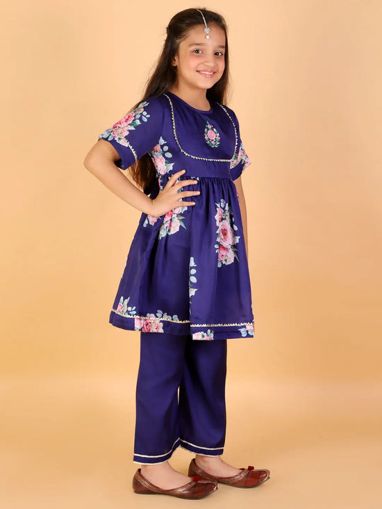 Lil Drama Girls Kurta Pant Set