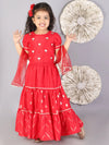 Lil Drama Girls Choli With Ghaghra & Dupatta Set