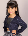 Lil Drama Girls Party Shrug-CP-SHG-6034N-24M