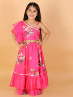 Lil Drama Girls Ghaghra Choli Set-CE-GC-3112-3Y