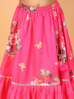 Lil Drama Girls Ghaghra Choli Set-CE-GC-3112-3Y