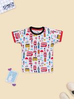 Baby Mall Tshirt And Short Set-BLJ_3026_BLUE_0-3M