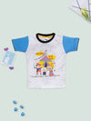 Baby Couture Tshirt And Short Set-BLJ_3073_B_0-3M