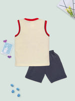 Small Town Baby Tshirt And Short Set-BLJ_4018_BROWN_0-3M