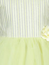 Toy Balloon Kids Lemon Yellow High-Low Girls Party Wear Dress