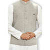 Authentics Nehru Jacket Brown Grey