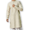 Authentics Kurta Pyjama Set Beige-KPREKHBE-38