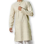 Authentics Kurta Pyjama Set Beige-KPREKHBE-38