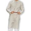 Authentics Kurta Pyjama Set Beige-KPRESLBE-38