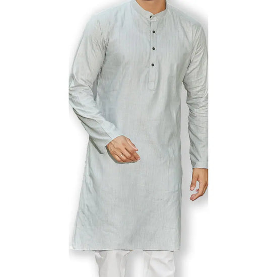 Authentics Kurta Pyjama Set Grey-KPUCCLGY-38