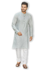 Authentics Kurta Pyjama Set Grey-KPUCCLGY-38