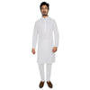 Authentics Kurta Pyjama Set White-KPRRPO-38