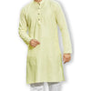 Authentics Kurta Pyjama Set Light Yellow